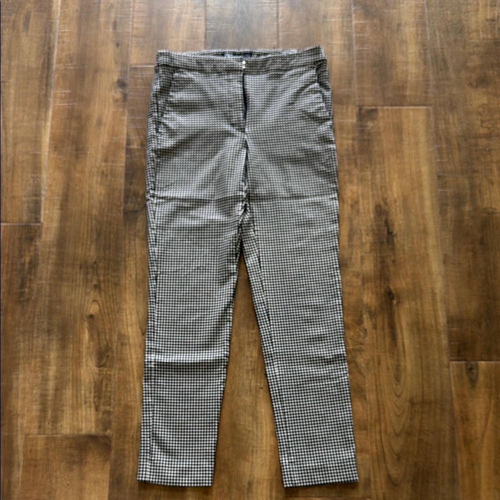 Zara Black and White Pants